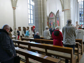 Bonifatiusandacht mit Weihbischof Prof. Dr. Karlheinz Diez in St. Crescentius (Foto: Karl-Franz Thiede)